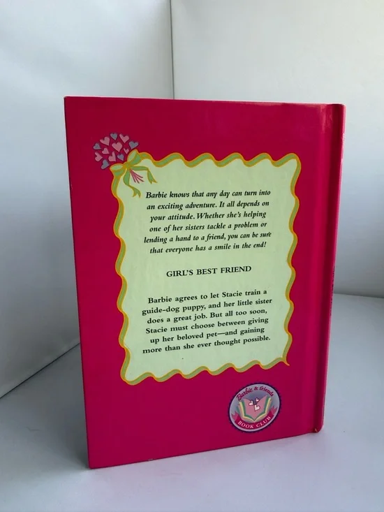VTG Barbie Girl’s Best Friend Children's Book- Barbie & Friends Book Club 1998 - Picture 3 of 8